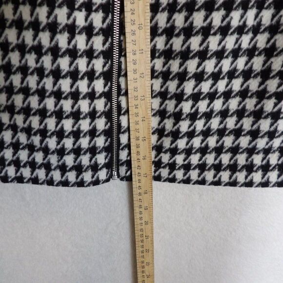 Vero Moda Houndstooth Pencil Mini Skirt Womens Size Small Plaid NEW Clueless - Picture 7 of 11